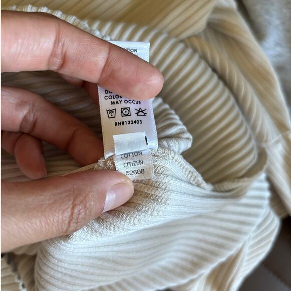 COTTON CITIZEN Ibiza Long Sleeve Polo Dress - Picture 5 of 5